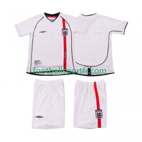 Tenue Angleterre Retro Enfant Domicile 2002 Maillot de Foot